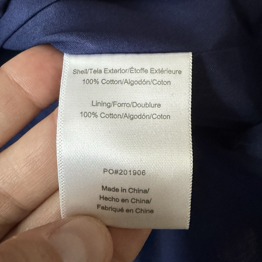 ModCloth Holiday Navy Elf‎ With Candycane Retro Full Skirt Pockets Size Small - Picture 4 of 10